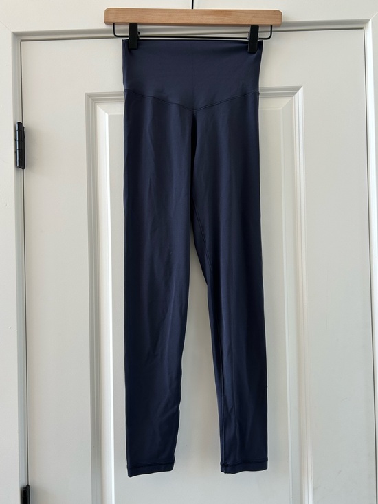 aerie Pants - Aerie Chill Play Move High Rise Leggings Navy Blue Size Small